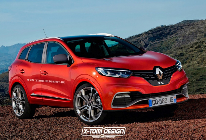 Renault Kadjar RS je budoucnost zajímavá i možná (ilustrace)