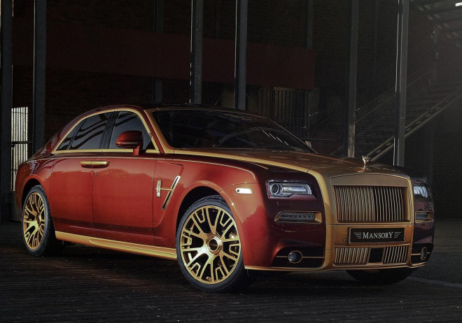 Rolls-Royce Ghost Series II od Mansory: se 652 koňmi dá stovku za 4,3 s