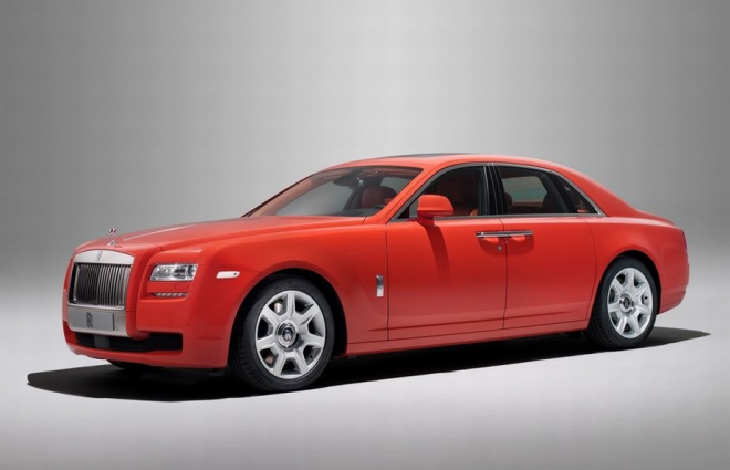 Rolls-Royce Ghost Rustic Red: oranžáda pro katarského exhibicionistu
