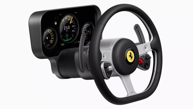 První elektrické Ferrari odhalilo své jméno i interiér, působí jako kus laciné herní konzole