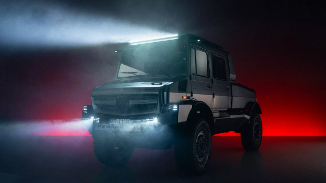 Mercedes předělal svůj drsný náklaďák na luxusní stroj, pod který by se mohl podepsat i Maybach