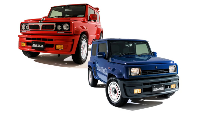 Japonci nabízí předělání lidových SUV na rallyové ikony 80. let, výsledek je zatraceně přesvědčivý