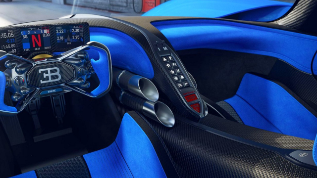 Nejrychlejší Bugatti akcelerující z 0 na 500 km/h za 20 sekund ukázalo svou kabinu, fascinuje už výfuky uvnitř