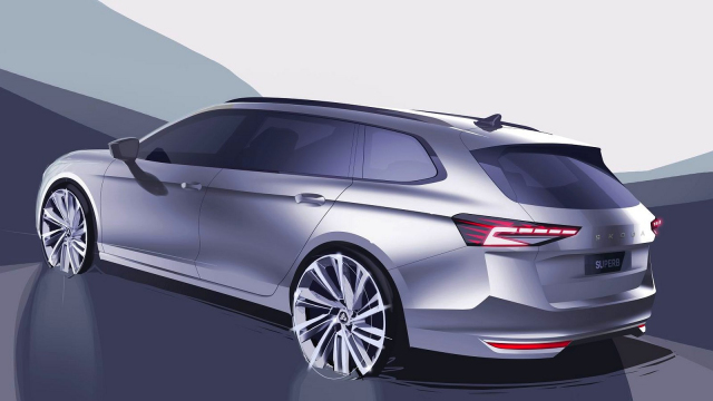 Nová Škoda Superb poprvé pořádně ukázala svůj vzhled, asi nebude tak otřesná jako spřízněný Kodiaq