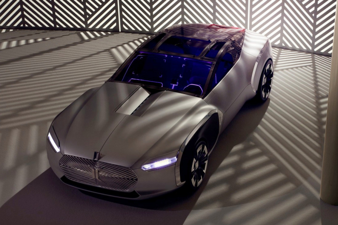 Renault Coupe Corbusier: překvapení z Francie na nových fotkách, designéři měli volnou ruku