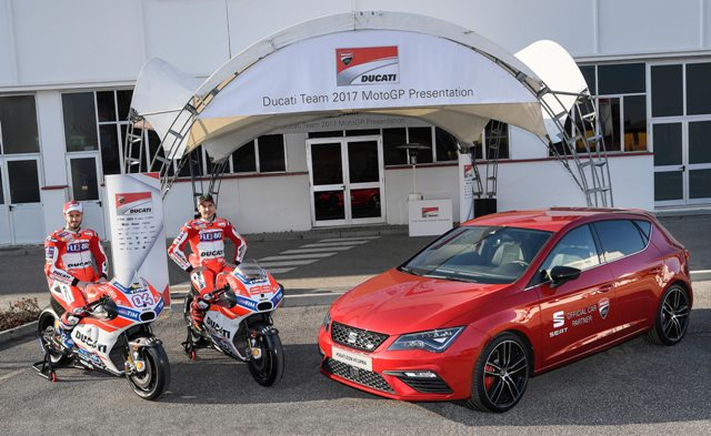 Seat je teď partnerem Ducati 