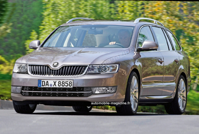 Škoda Superb 2013: facelift ve stylu Rapidu o kus blíže realitě