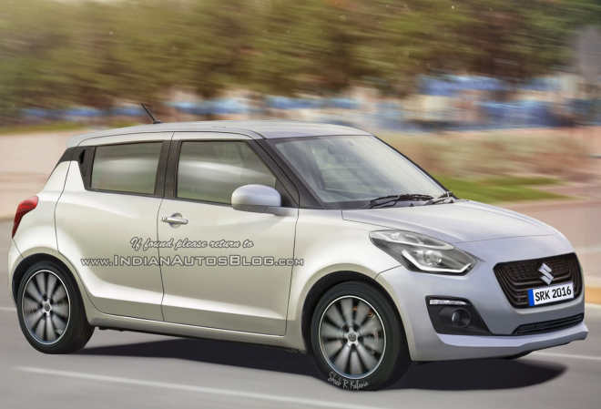 Suzuki Swift 2017 nebude vypadat jinak, dorazí se zcela novým dieselem (ilustrace)