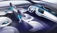 Škoda Vision E odhalila kabinu, počítá s pěti displeji a phoneboxem pro každého