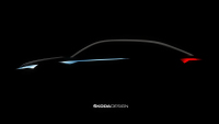 Škoda Kodiaq Coupe na první oficiální ilustraci, jako Vision E pojede na elektřinu