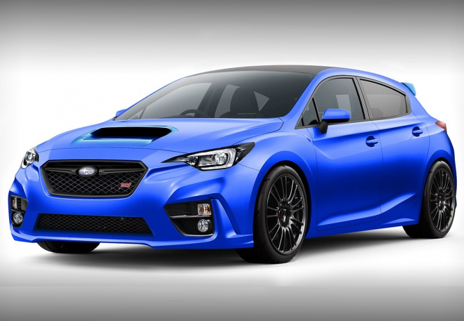 Subaru WRX STI 2017: nové STi bude hybrid, možná i bez Symmetrical AWD