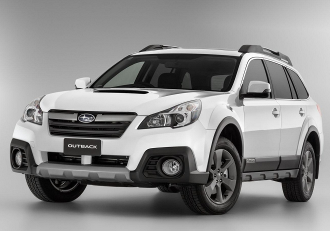 Subaru Outback Australia Edition 2014: drsnější vzhled pouze pro protinožce