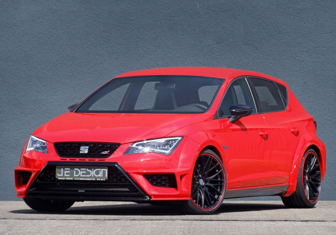 Seat Leon Cupra JE Design: 350 koní, snížený podvozek a rozšířená karoserie