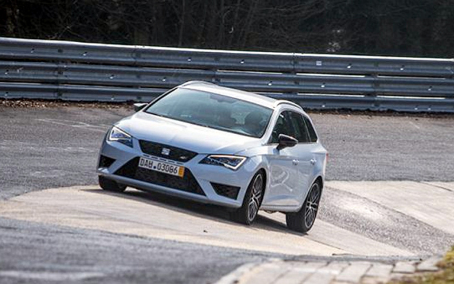 Seat Leon Cupra ST je nejrychlejší kombi Nordschleife, překonalo i Cupru SC