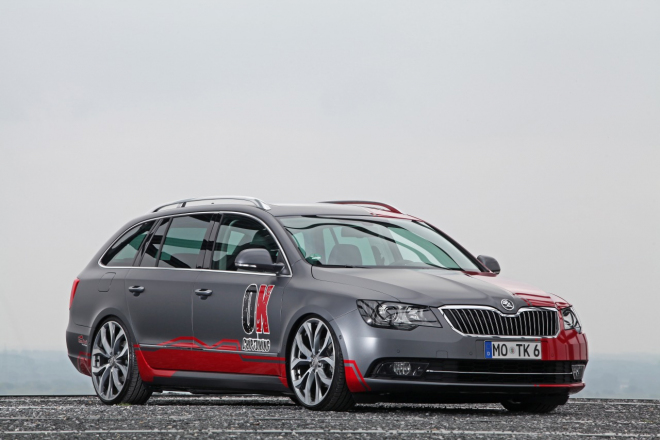 Škoda Superb 2013 OK-Chiptuning: gulášová úprava potěší jen schizofreniky