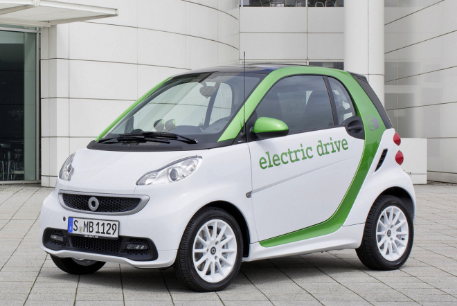 Smart ForTwo ED 2012: mini elektromobil jde do prodeje za 490 tisíc Kč. Bez baterek