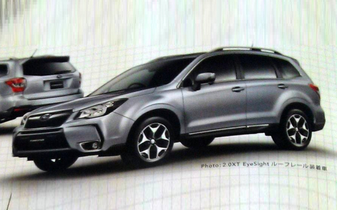 Subaru Forester 2013: nový Forester odhalen únikem katalogu