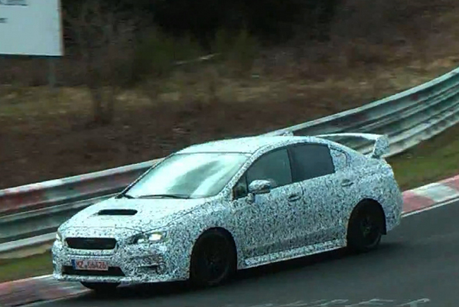 Subaru WRX 2014: sériová verze natočena v akci, designově se uskromní (video)