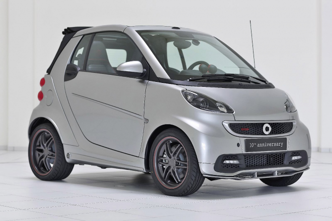 Smart ForTwo Brabus 10th Anniversary: k výročí překvapivě úspěšné spolupráce