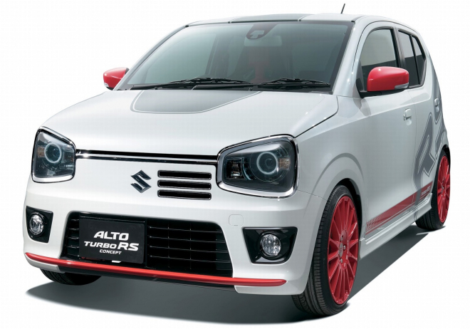 Suzuki Alto RS Turbo 2015 odhaleno, úsporný prcek dostal turboverzi