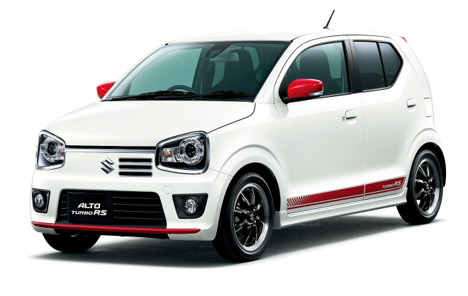 Suzuki Alto Turbo RS: japonská raketka odhalena v sérii, výkonem nehýří