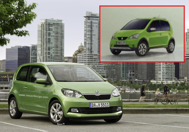 Škoda Citigo po faceliftu asi nebude jiná, možná dorazí i jako Scout (ilustrace)