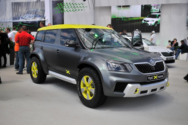 Škoda Yeti Xtreme a CitiJet: speciály pro Wörthersee 2014 se předvádí naživo