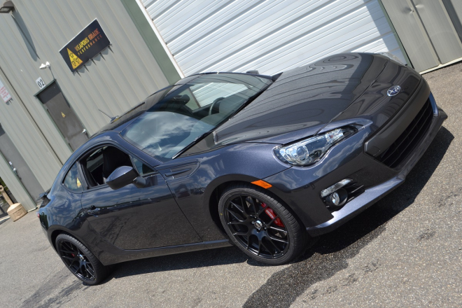 Subaru BRZ s V8 z Corvette má pod kapotou 500 koní, kil téměř nepřibylo