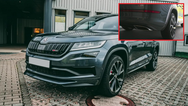 Němci přičarovali dieselové Škodě Kodiaq RS falešný zvuk benzinového motoru V8