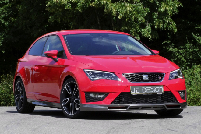 Seat Leon FR TDI JE Design: 210 naftových koní a čtyři koncovky výfuku