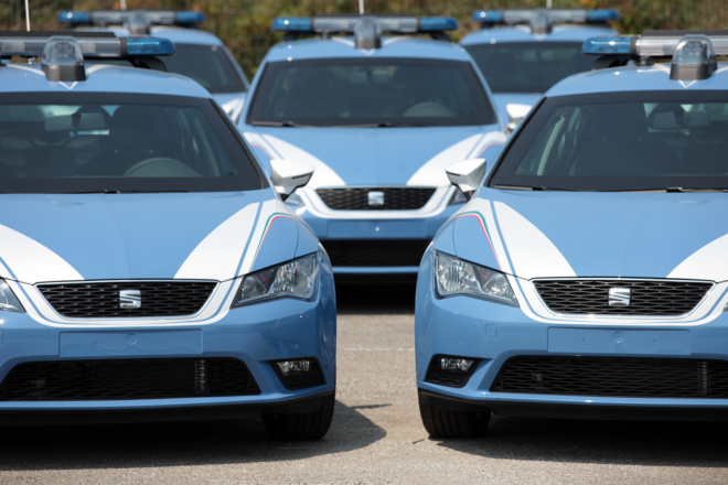 Seat Leon bude sloužit u italské policie, i s částečným pancéřováním