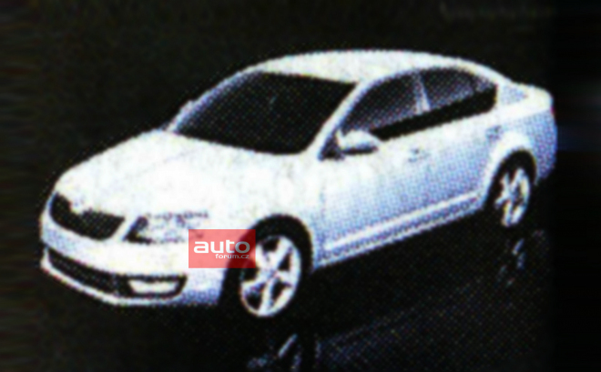 Škoda Octavia III 2013: další únik, nové skici, technické detaily