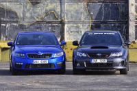 Test Škoda Octavia III RS TSI v. Subaru WRX STi: civilní sporťák, nebo sportovní civil?