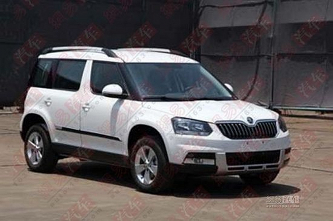 Škoda Yeti 2014 pro Čínu: prodloužený facelift odhalen, není ale svůj jen délkou