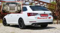 Škoda Superb s výfukem Supersprint nezní jako obyčejný rodinný kombík