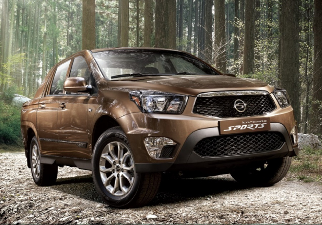 SsangYong Actyon Sports 2014: lehký facelift přinesl jen nové barvy a více výbavy