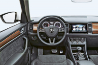 Které ojetiny (ne)drží cenu, Škoda Kodiaq s dřevem uvnitř, Jak řadit za jízdy jedničku