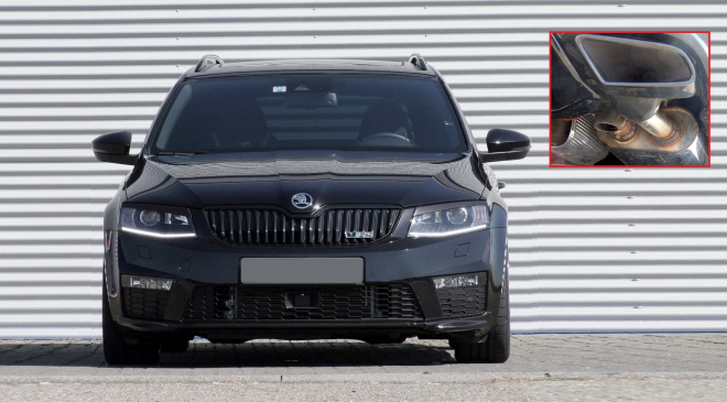 Škoda Octavia RS 230 teď může mít 300 koní a výfuk, který vykouzlí široký úsměv