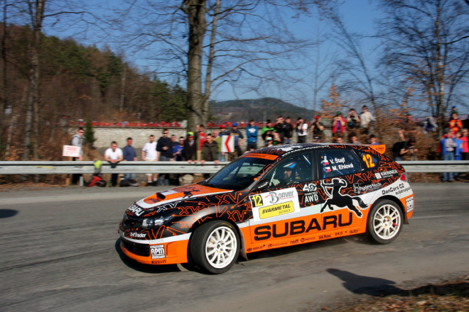 Vojtěch Štajf je po Valašské rallye 2012 rozpačitý
