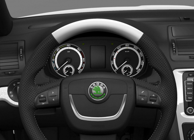 Škoda ukázala radostnou tvář Green Linu. Podobně propaguje i automat pro Citigo