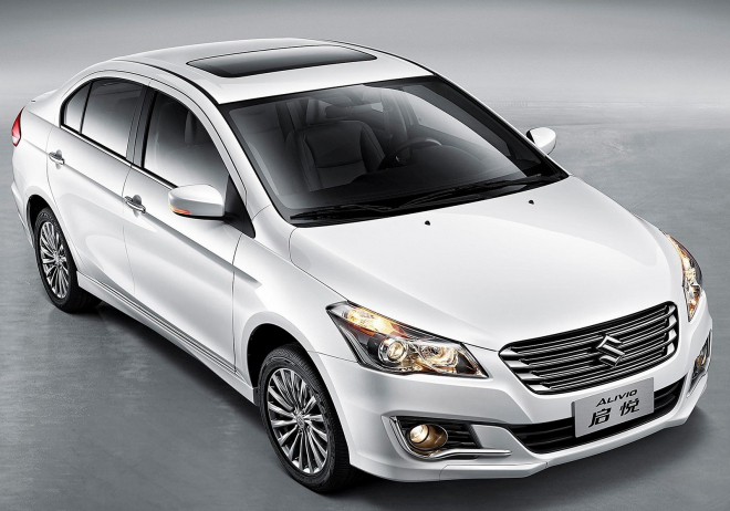 Suzuki Alivio: produkční Authentics pro Čínu odhalen, dostal více chromu a výkonu