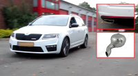Škoda Octavia RS TDI dostala reproduktor do výfuku, zní jako... posuďte sami (video)