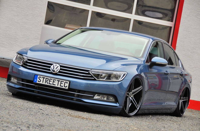 VW Passat B8 na vzduchovém odpružení může s 20
