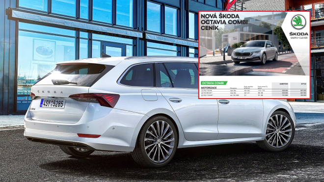 Nová Škoda Octavia odhalila své ceny, u Audi se neinspirovala jen designem