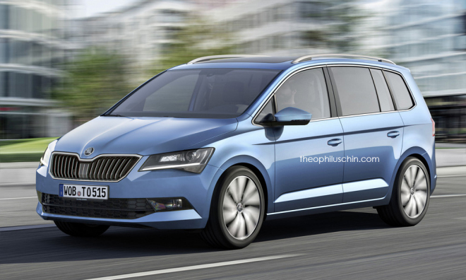 Takhle by to mohlo dopadnout, kdyby se Škoda vrátila mezi výrobce MPV (ilustrace)