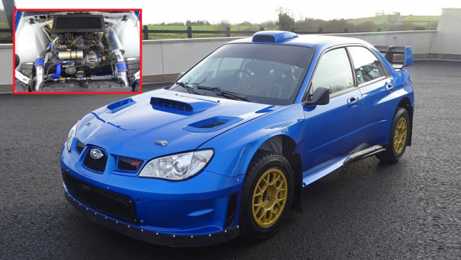 Kupte si tovární Subaru Impreza WRC S12B, řídili ho McRae i Solberg