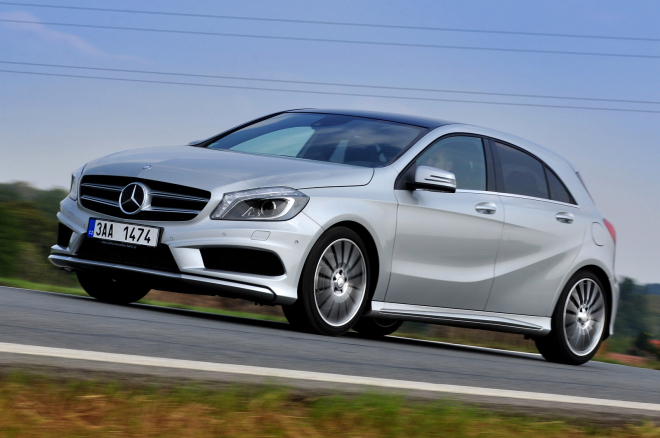 Mercedes A 4Matic 2013: pohon všech kol nedostane jen verze A45 AMG