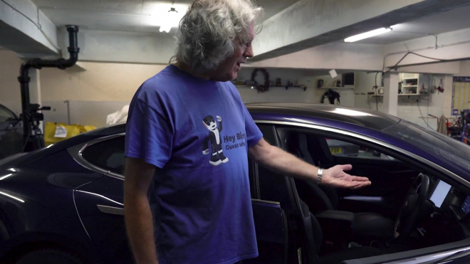 James May vyjmenoval věci, které nenávidí na své Tesle Model S