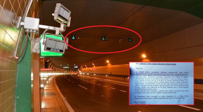Praze nefungoval správně radar v Blance, teď musí pokuty vracet