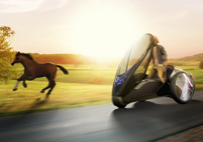 Toyota FV2: japonská tříkolka má být koněm budoucnosti, ovládá se pohybem